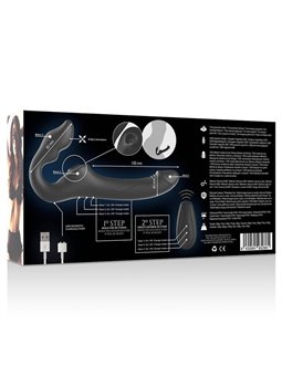 Ibiza Remote Control Strapless Vibrator 3 Motors 1000 Combinations.