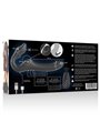 Ibiza Remote Control Strapless Vibrator 3 Motors 1000 Combinations.