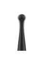 Black&Silver Kenneth - Vibratore Stimolatore in Silicone per Zone Erogene - Nero