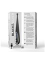 Black&Silver Kenneth - Vibratore Stimolatore in Silicone per Zone Erogene - Nero