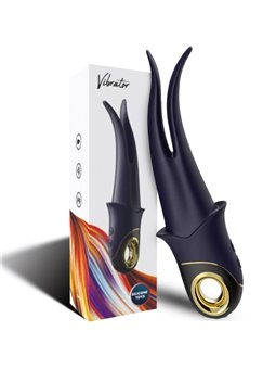Armony - Vibratore Intimo a Doppia Testa Blu