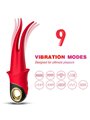 Armony - Shadow Vibrator Double-Head Teasing Red