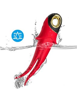 Armony - Vibratore Intimo a Doppia Testa Rosso