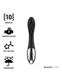 Black&Silver Kilian - Vibratore Stimolatore in Silicone 10 Funzioni - Nero