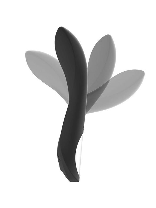 Black&Silver Kean - Vibratore Touch Control 10 Funzioni - Nero