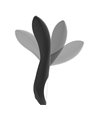 Black&Silver Kean - Vibratore Touch Control 10 Funzioni - Nero