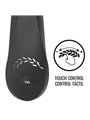 Black&Silver Kean - Vibratore Touch Control 10 Funzioni - Nero