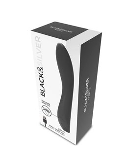 Black&Silver Kean - Vibratore Touch Control 10 Funzioni - Nero