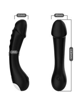 Armony - Dildo Vibrator G-Spot Silicone Black