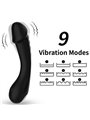 Armony - Dildo Vibratore G-Spot in Silicone Nero