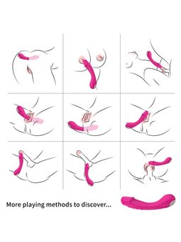 Armony - Dildo Vibratore G-Spot in Silicone Viola