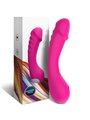 Armony - Dildo Vibrator G-Spot Silicone Fuchsia