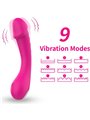 Armony - Dildo Vibrator G-Spot Silicone Fuchsia