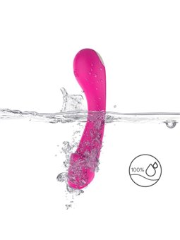 Armony - Dildo Vibratore Punto G in Silicone Fucsia