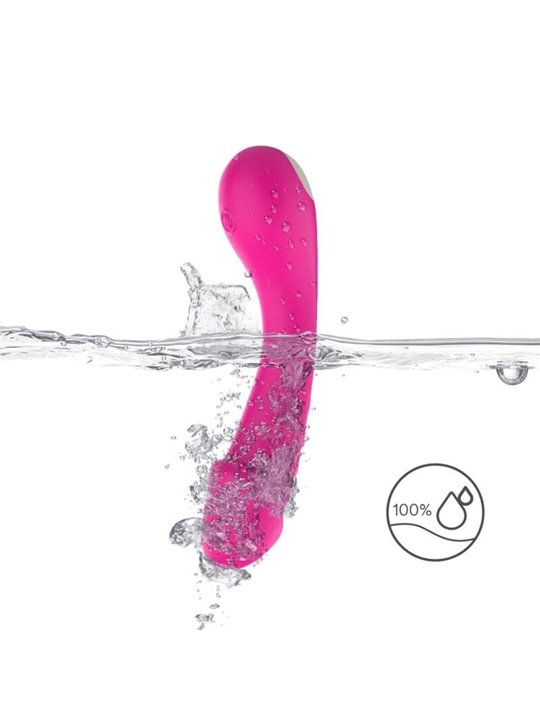 Armony - Dildo Vibrator G-Spot Silicone Fuchsia