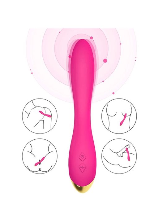 Armony - Flamingo Vibrator Multiposition Fuchsia