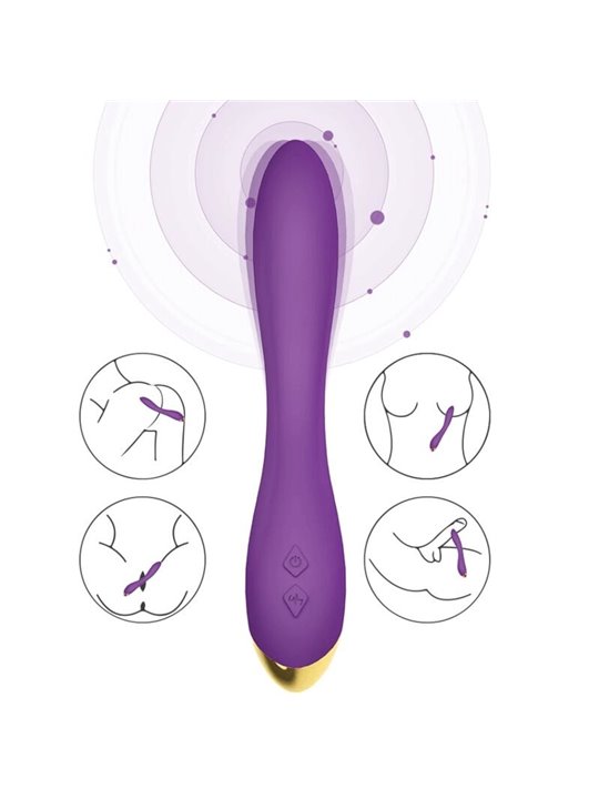 Armony Flamingo - Vibratore Multiposizione Viola