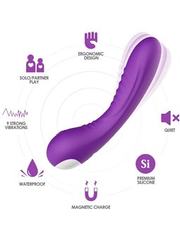 Armony Legend - Vibratore in Silicone Viola