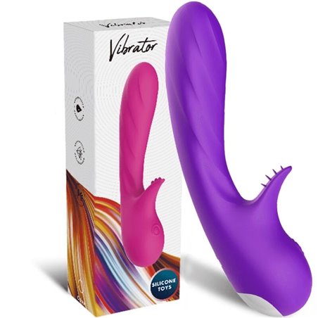 Armony - Romance Vibrator with Stimulator Purple