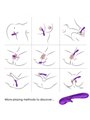 Armony - Romance Vibrator with Stimulator Purple