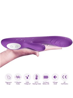 Armony Spark - Vibratore Intimo con Effetto Calore Viola