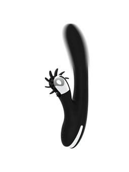 Black&Silver- Bunny Johnny Vibrating Vibe
