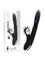 Black&Silver Reed - Vibratore Rabbit con Rotella e Funzione Su e Giù - Nero