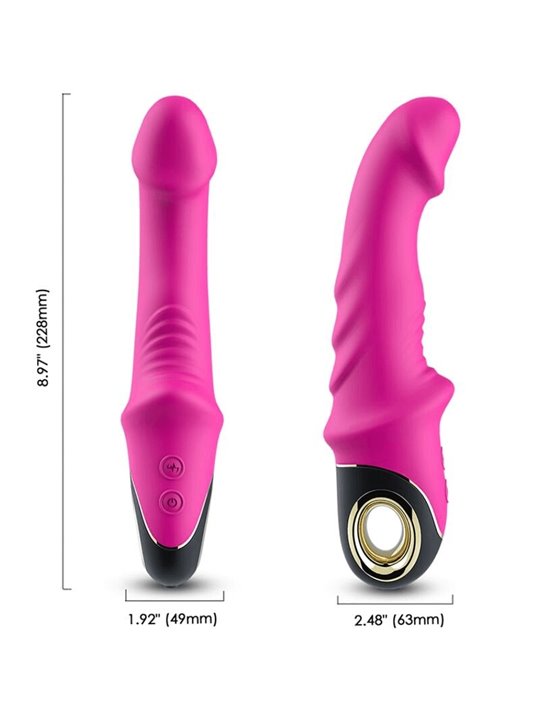 Armony - Joyblade Dildo Vibratore Rotatore Fucsia