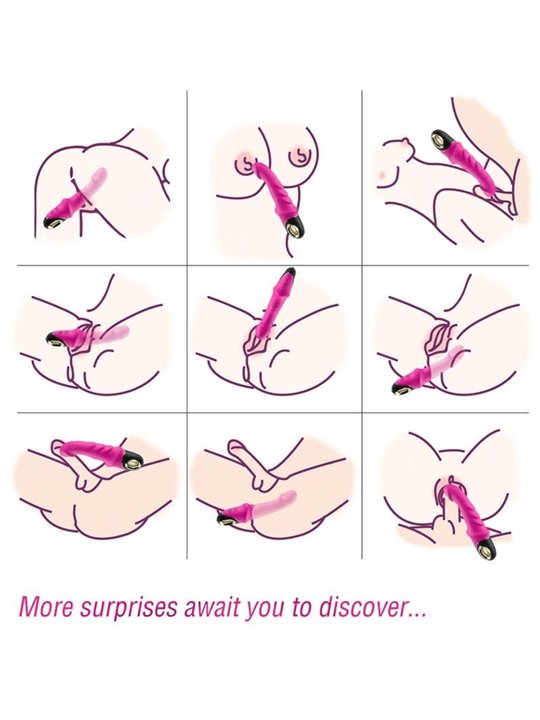 Armony - Joyblade Dildo Vibratore Rotatore Fucsia