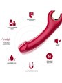 Armony - Prince Dildo Vibrator & Rotator Red