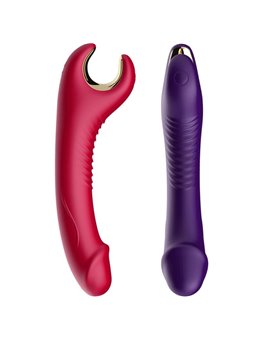 Armony - Prince Dildo Vibrator & Rotator Red