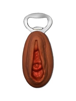Diablo Picante - Apribottiglie a Forma di Vagina Mulatto