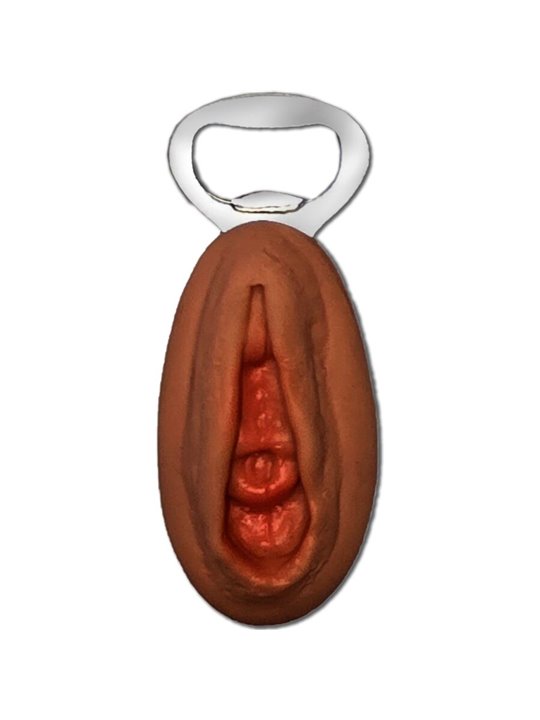 Diablo Picante - Apribottiglie a Forma di Vagina Mulatto