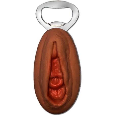 Diablo Picante - Apribottiglie a Forma di Vagina Mulatto