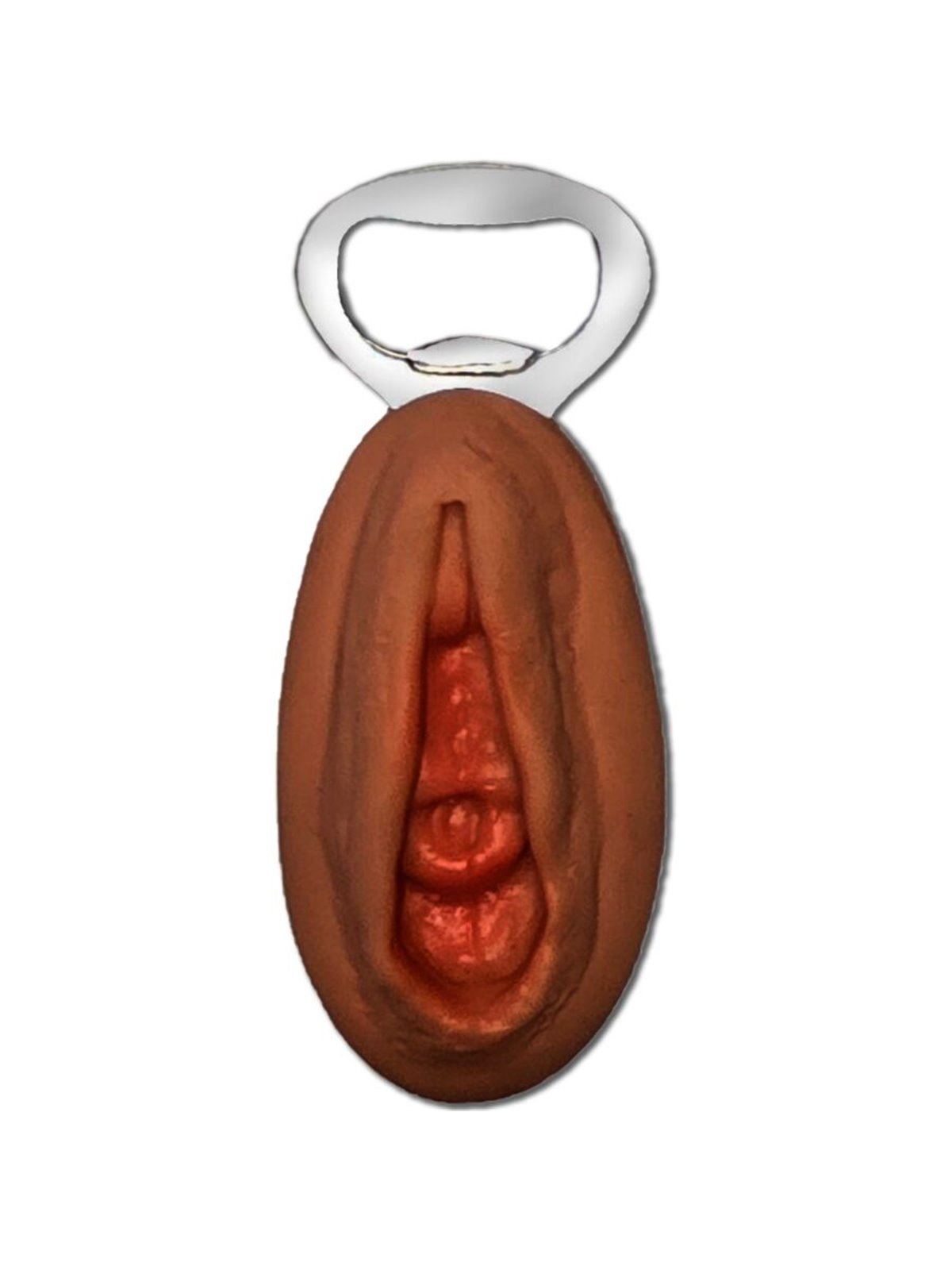 Diablo Picante - Apribottiglie a Forma di Vagina Mulatto