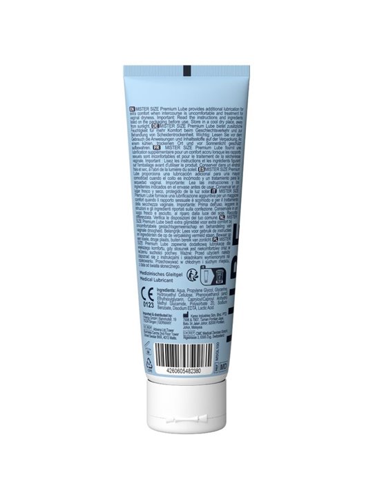 Mister Size Premium Lube - Lubrificante Intimo a Base Acqua 100 ML