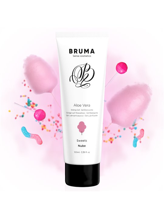 Bruma - Intimate Lubricant with Aloe Vera Aroma Sweets Nube 100 ML
