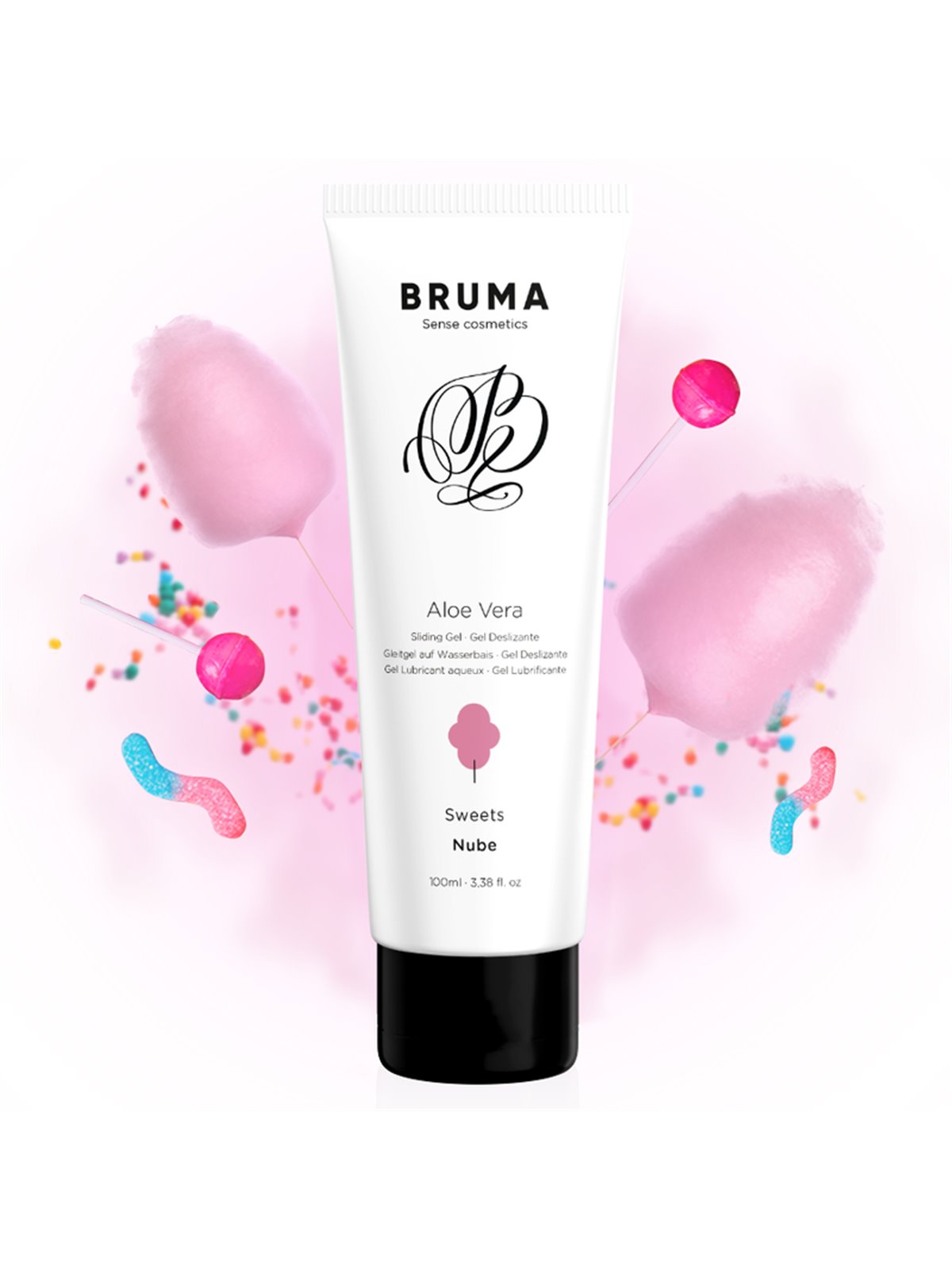 Bruma - Intimate Lubricant with Aloe Vera Aroma Sweets Nube 100 ML