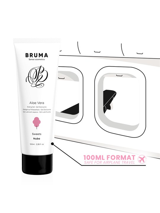 Bruma - Lubrificante Intimo con Aloe Vera Aroma Sweets Nube 100 ML