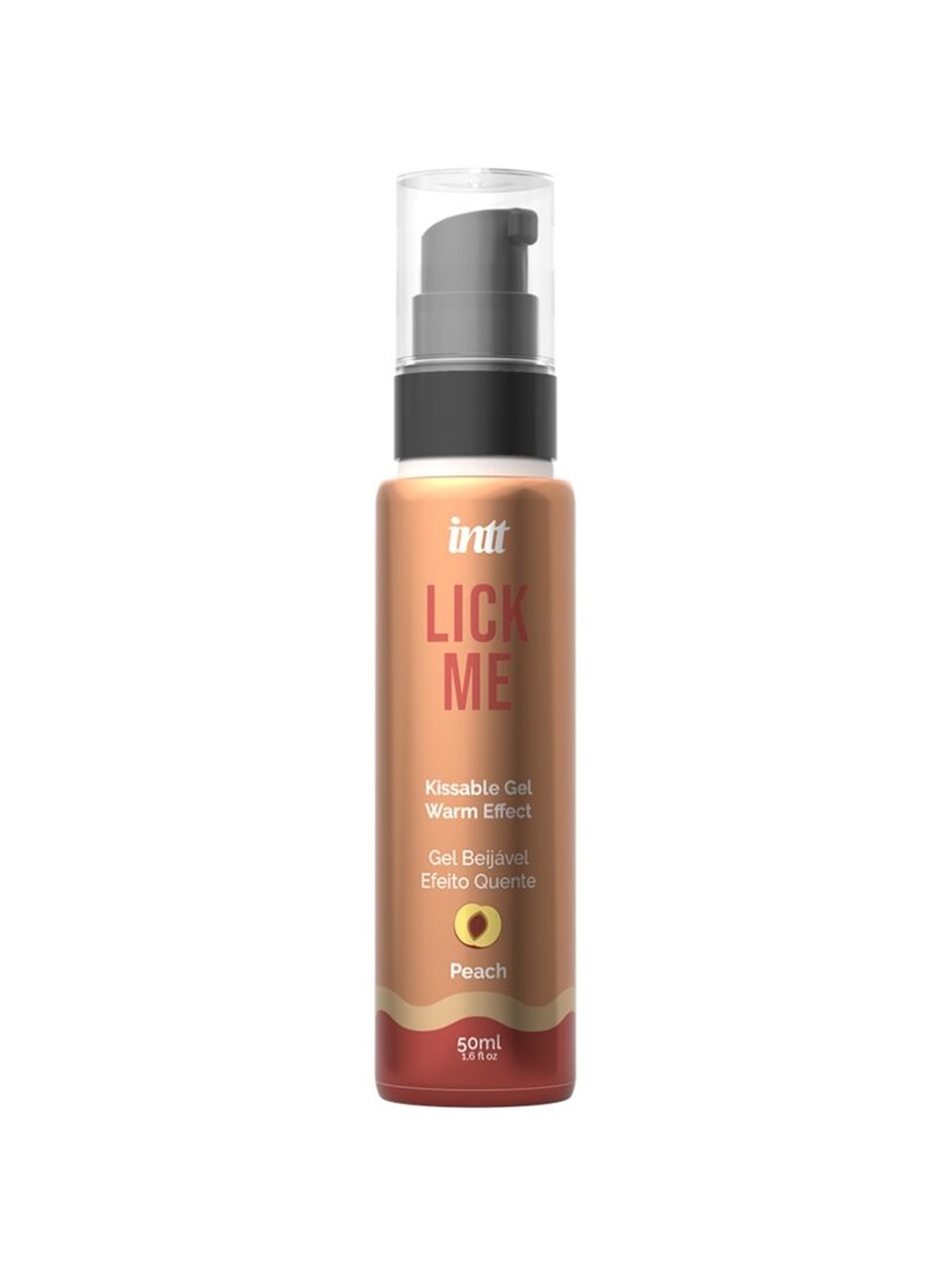 Intt - Edible Heat Effect Gel Peach Aroma 50 ML