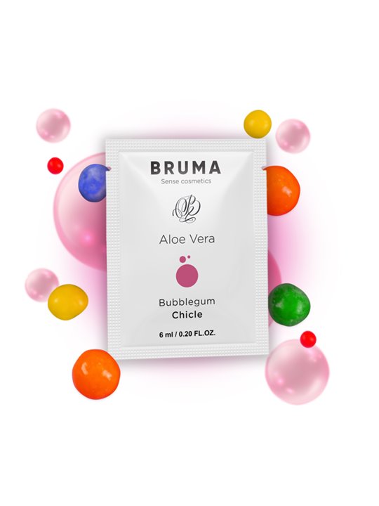 Bruma - Lubrificante Intimo con Aloe Vera Aroma Bubblegum Chicle 6 ML