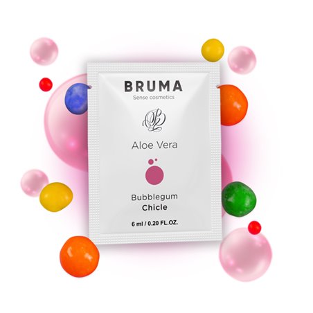 Bruma - Lubrificante Intimo con Aloe Vera Aroma Bubblegum Chicle 6 ML