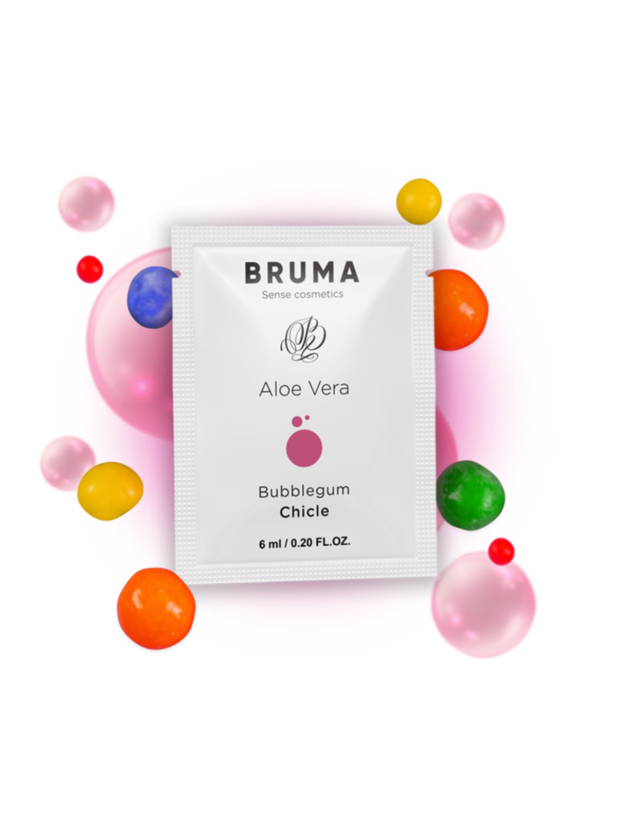Bruma - Intimate Lubricant with Aloe Vera Aroma Bubblegum Chicle 6 ML