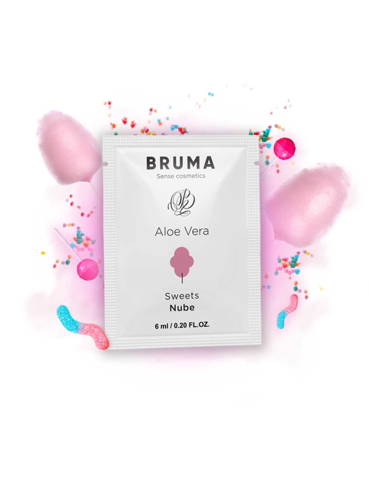 Bruma - Intimate Lubricant with Aloe Vera Aroma Sweets Nube 6 ML