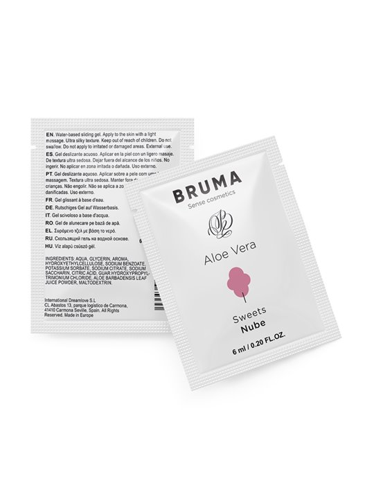 Bruma - Intimate Lubricant with Aloe Vera Aroma Sweets Nube 6 ML