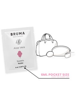Bruma - Intimate Lubricant with Aloe Vera Aroma Sweets Nube 6 ML