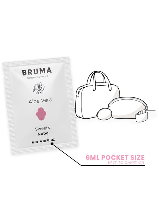 Bruma - Intimate Lubricant with Aloe Vera Aroma Sweets Nube 6 ML