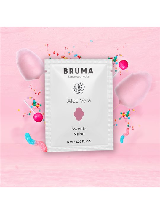 Bruma - Intimate Lubricant with Aloe Vera Aroma Sweets Nube 6 ML