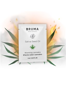 Bruma - Lubrificante Intimo Effetto Calore Aroma Cannabis 6 ML