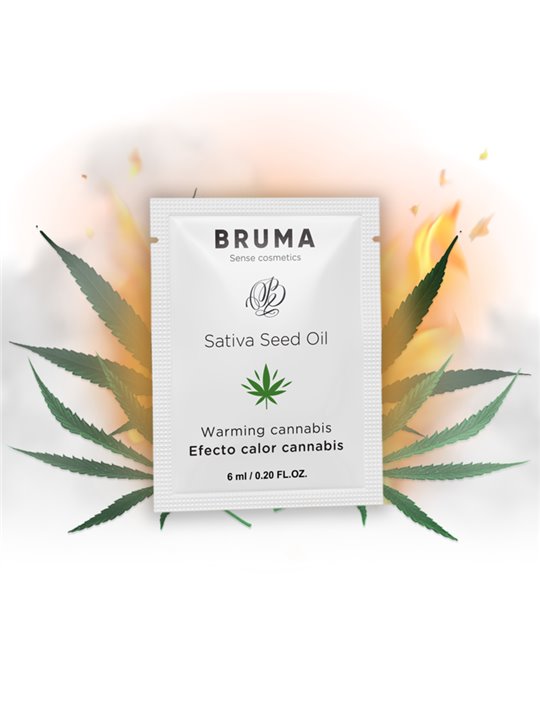Bruma - Lubrificante Intimo Effetto Calore Aroma Cannabis 6 ML